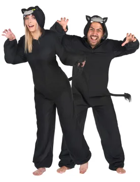 Panther-Paarkostüm Faschingskostüm schwarz-grau - BCI - FashionsVida