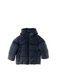 Piumino con cappuccio BLU NAVY 6A