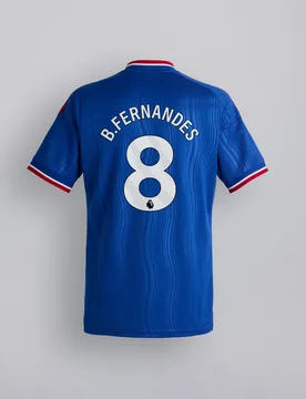 Manchester United 26/27 Away Kids Jersey with Fernandes 8 EPL Printing & Badge 7-8Y - Adidas - FashionsVida