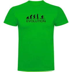 T-shirt à Manches Courtes Evolution Surf Green 2XL