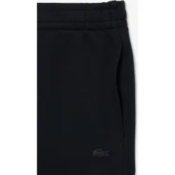Pantalón unisex de chándal unisex de felpa de corte amplio en marrón