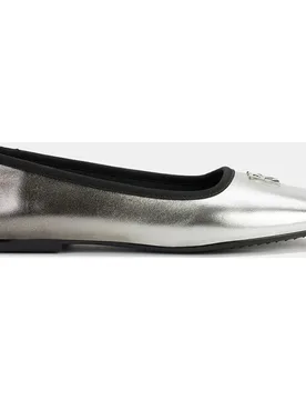 Bailarinas de mujer planas con adorno logo marca - DKNY - FashionsVida
