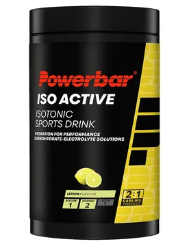 Polvere Isoactive Limone 600g 6 Unità - PowerBar - FashionsVida