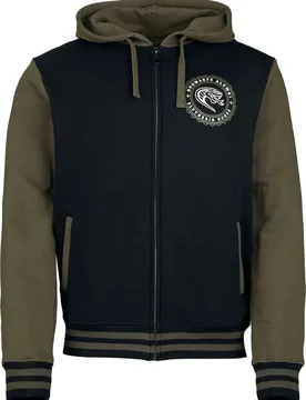 Kapuzenjacke - Slytherin - S bis M - für Männer - Größe M - multicolor - Lizenzierter Fanartikel - Männer - male - Harry Potter - FashionsVida
