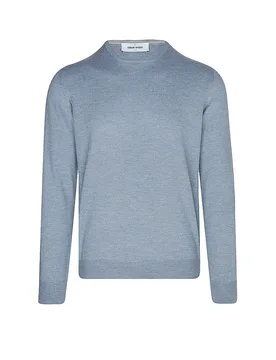 Pullover hellblau 56 herren - Gran Sasso - FashionsVida