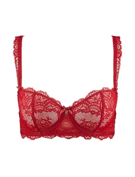 Balconette BH DANSE DES SENS irrestistible red rouge 80C - Aubade - FashionsVida