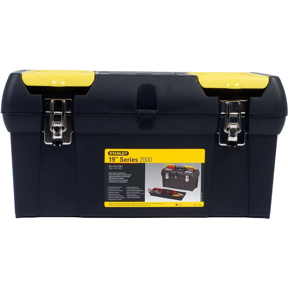 Caja de herramientas plástico con cierre metálico - Stanley - FashionsVida