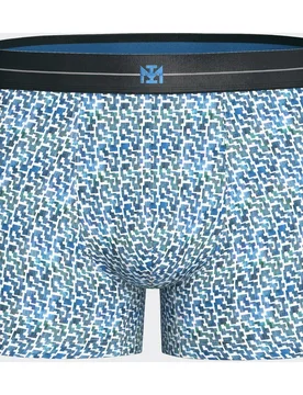 Boxer de hombre estampado geométrico en algodón - Impetus - FashionsVida