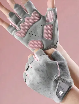 Guantes sin dedos antideslizantes con protección completa de la palma, guantes de gimnasio transpirables para hombres y mujeres, guantes de ciclismo - Shein - FashionsVida
