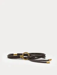 Rope Waist Belt Dark Chocolate female