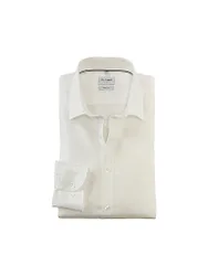 Camisa Body Fit Mangas Extralargas crema 44