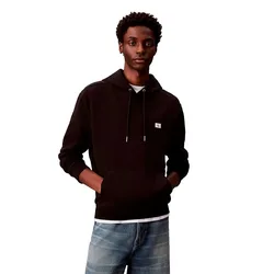 Jeans Felpa Con Cappuccio Terry Monologo Black S