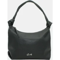 Bolso hobo nudos grande con cremallera