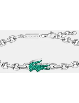 Pulsera de hombre Arthor de acero y cristal - Lacoste - FashionsVida