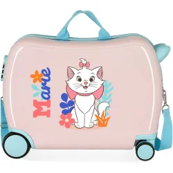 Maleta infantil 2 ruedas multidireccionales Aristocats Marie