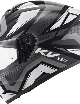 Casco Moto Integrale KV51 INSERT Bianco Nero taglia L - Kappa - FashionsVida