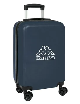 Valise à Roulettes 20´´ Simple Kappa 40.1l 34.5x55x20 Cm Dark Navy One Size unisex - Safta - FashionsVida