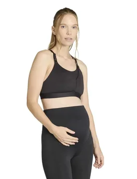 Soutien-gorge De Sport à Impact Moyen Optime Workout Maternity Black L - Adidas - FashionsVida