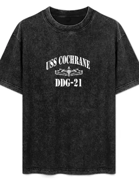 USS COCHRANE (DDG-21) SHIP'S STORE T-Shirt Sports Casual Short Sleeve Cotton Tee - Aliexpress - FashionsVida