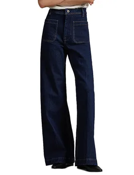 Jeans de corte acampanado azul oscuro 30 - Ralph Lauren - FashionsVida
