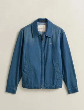 Chaqueta de hombre Windcheater añil - Gant - FashionsVida