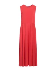 Midi-Kleid Damen Rot S Damen