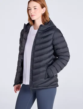Seasons Womens Padded Jacket - Black - Black - Size: 8 - Mountain Warehouse - FashionsVida