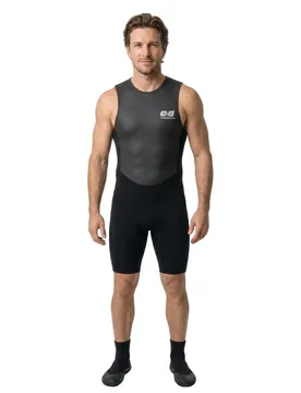 Shorty Sans Manches Avec Fermeture éclair Au Dos One Heritage 2 Mm Black M - Ocean & Earth - FashionsVida