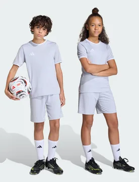 Short Entrada26 3-4A Team Light Grey / White - Adidas - FashionsVida