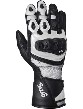 Guanti Moto Guanti GR-1 SF Nero Bianco taglia XS - gms - FashionsVida