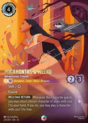 Pocahontas & Meeko - Adventurous Friends (Enchanted Rare) Attack of the Vine!