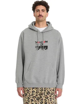 Sudadera de hombre azul con capucha - Volcom - FashionsVida