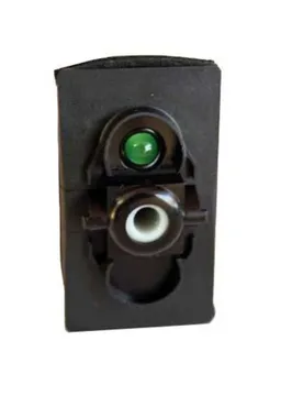 On-on-on Switch Green (12V) Double Pole unisex - pros - FashionsVida