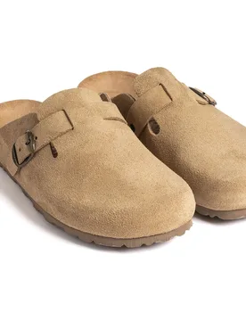 Zuecos planos de mujer de piel - Yokono - FashionsVida