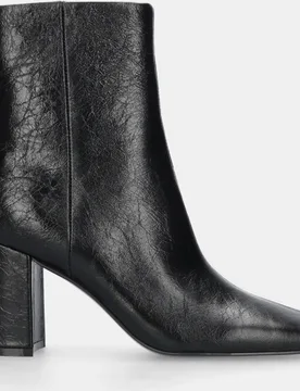Botines de Mujer en Piel con tacón en bloque - Bibi Lou - FashionsVida