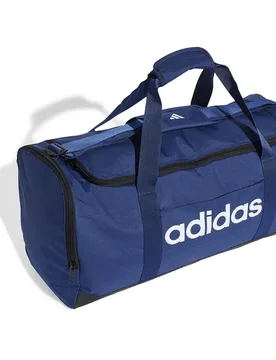 Sac Duffle Linear Medium 39l Dark Blue / White One Size - Adidas - FashionsVida
