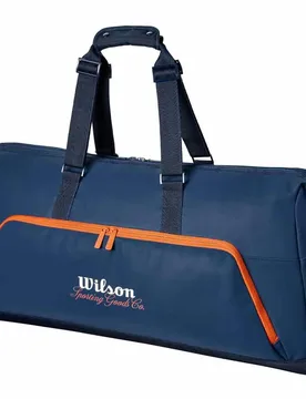 Roland Garros 2026 Large Duffle Bag Navy / Clay One Size - Wilson - FashionsVida
