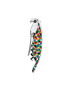 Cavatappi da sommelier Parrot Proust multicolore 3 cm multicolore - Alessi - FashionsVida