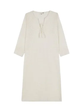 Robe Aline à broderie anglaise en coton - Saison 1865 - FashionsVida