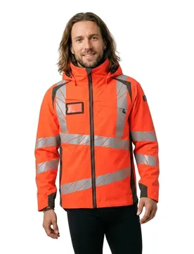 Veste Accelerate Safe 19001 Outer Lining Hi-Vis Red / Dark Anthracite 4XL - MASCOT - FashionsVida