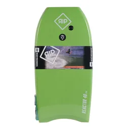 Bodyboard Eps Reactor 40+coil Leash Pu Green / White 101.6 cm unisex