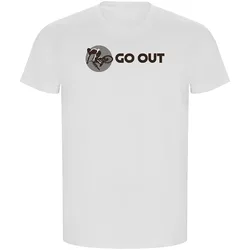 Maglietta A Maniche Corte Go Out Eco White