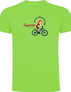 Maglietta A Maniche Corte Superior Performance Light Green - Kruskis - FashionsVida
