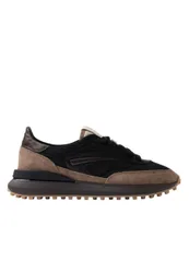 M431-at-ny-bk DATE Uomo Camoscio Nero