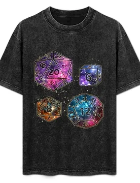 Galaxy D&D Dice Set T-Shirt Trendy Pattern T-Shirt for Men - Aliexpress - FashionsVida