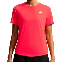 Dri-fit acg trail camiseta entrenamiento manga corta mujer Naranja (XL)
