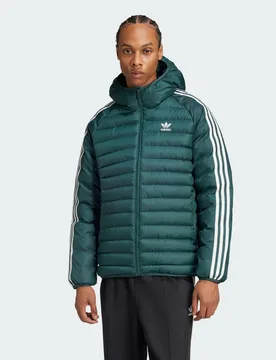 Giacca Hooded Synthetic M Mineral Green - Adidas - FashionsVida