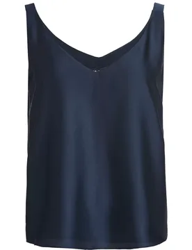 Top aus Satinchiffon female - 42 - FashionsVida