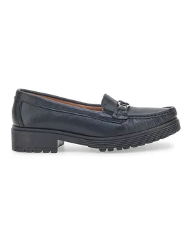Mocassini Mocassino Italiano 8200 Neri 38 - MOCASSINO IT. - FashionsVida