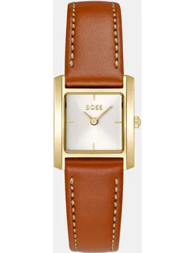 Reloj de mujer Lucy Scala 1502846 de piel marrón - Boss - FashionsVida